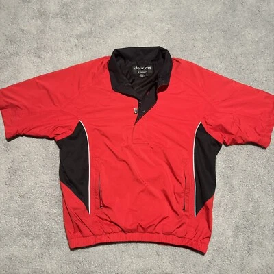 Footjoy Dryjoys Golf Short Sleeve Mens Medium Jacket Windbreaker Pullover - Image 1 of 4