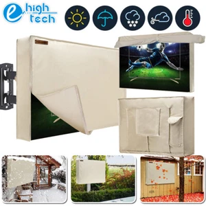 Cubierta de TV Exterior 30-65 pulgadas Impermeable Impermeable Protector de Pantalla de Televisión - Imagen 1 de 11