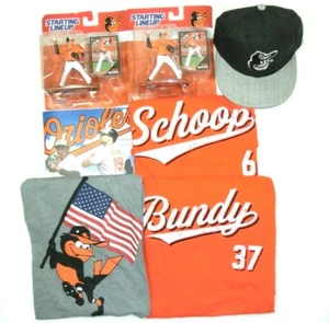 Baltimore Orioles Souvenir Línea Inicial Manny Machado Bundy Schoop Lof de 7 - Imagen 1 de 9