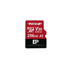 4711378428049 Patriot Memory EP A2 Karta pamięci 256GB MicroSDXC V30 U3 Klasa - Zdjęcie 1 z 4
