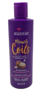 Aussie Miracle Coils Shampoo mit Kakaobutter & Nussöl sulfatfrei 8 Oz. - Bild 1 von 2