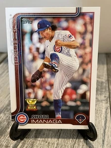 Shota Imanaga 2025 Topps Series 2 #473 Chicago Cubs - Picture 1 of 2