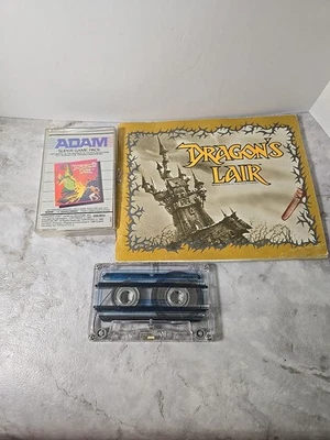 DRAGON'S LAIR Adam Super Game Pack ColecoVision With Manual Untested - Image 1 of 4