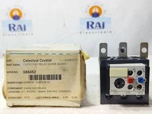SIEMENS 3UA58 40-2D | 3UA58 | 20-32A 3POLE THERMAL OVERLOAD RELAY | FREE SHIP - Picture 1 of 8
