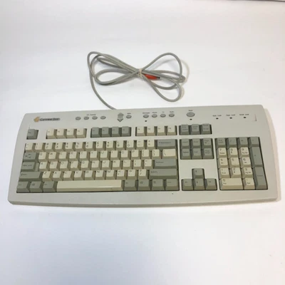 Clean Gateway 2000 Wired Computer Keyboard E06150US011-C PS/2 *UNTESTED* - Image 1 of 4