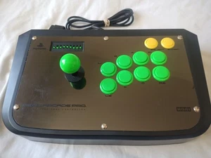 Hori Real Arcade Pro Fighting Stick Controller Sony PlayStation 2 PS2 US Seller - Picture 1 of 13