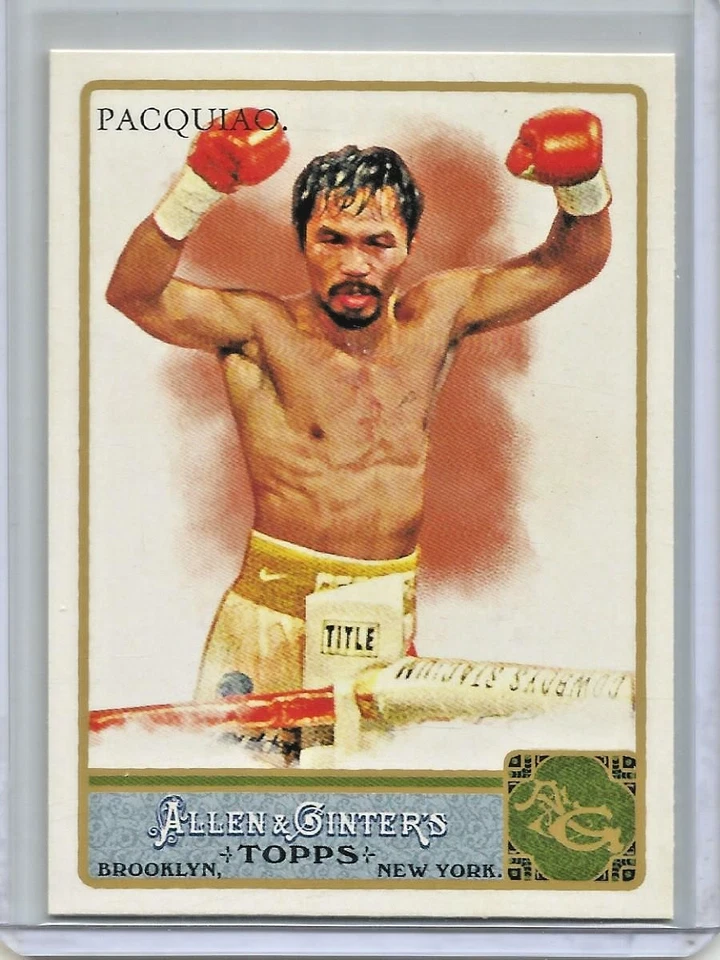 Manny Pacquiao 2011 Topps Allen & Ginter Rookie (#262) - Image 1 of 1