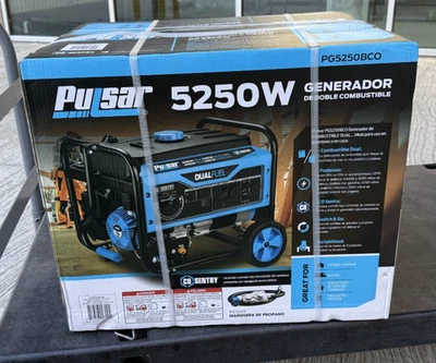 Pulsar Products 5,250 Watt Dual Fuel 50-State Portable Generator - Image 1 of 3