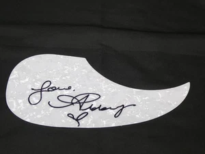 Golpeador de guitarra acústica firmado a mano Abbey Cone Country Pick Guard música - Imagen 1 de 3