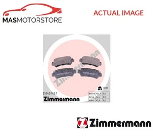 JUEGO PASTILLAS FRENO TRASERO ZIMMERMANN 255401451 P NUEVO OE REPUESTO - Imagen 1 de 5