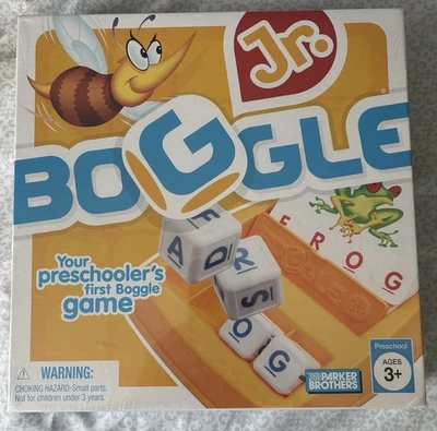 Vintage 1998 Parker Brothers Hasbro Boggle Jr Board Game - Image 1 of 2