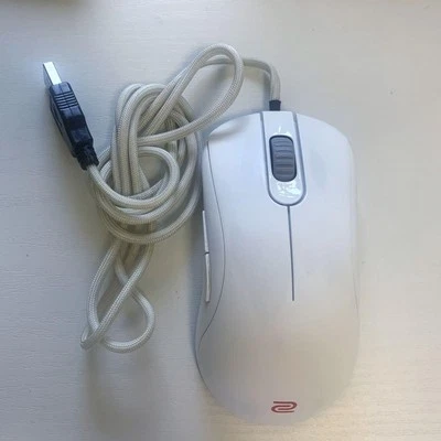 BenQ Zowie ZA12-B White Matte Paracoded Customized Gaming Mouse - Image 1 of 2