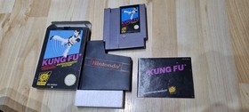 Kung Fu NES Nintendo Game Complete In Box With Instruction Manual Rare Game