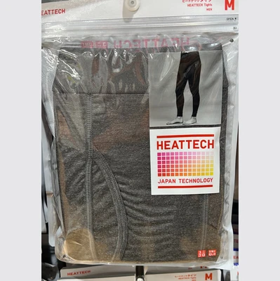 UNIQLO HEATTECH колготки спереди мухи длинный Джонс черный серый XS ~ 4XL мужчин новый Японии - Изображение 1 из 4