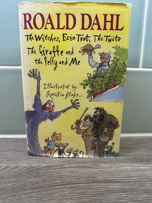 Roald Dahl Omnibus Vintage 1999 Hardcover Book twits witches Giraffe Pelly - Image 1 of 4