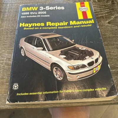 Manual de reparación Haynes #18022 BMW Serie 3 1999-2005 incluye modelos Z4 seminuevos Foto 1 de 4