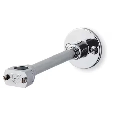 T&S Brass B-109-01 Wall Bracket, Chrome Plated Brass - Image 1 of 1
