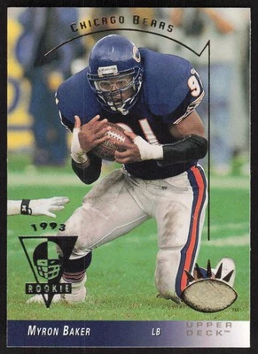1993 SP #38 Myron Baker RC - Image 1 of 2