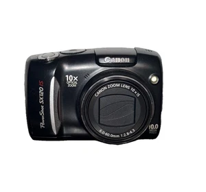 ◇ Canon PowerShot SX120 IS 10MP fotocamera digitale con scheda SD testata funzionante  - Foto 1 di 7