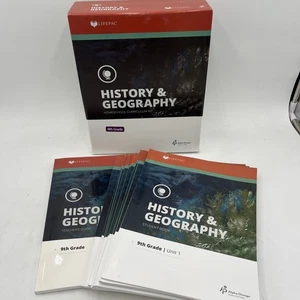 LIFEPAC History & Geography 9th Grade Complete Set - Bild 1 von 11