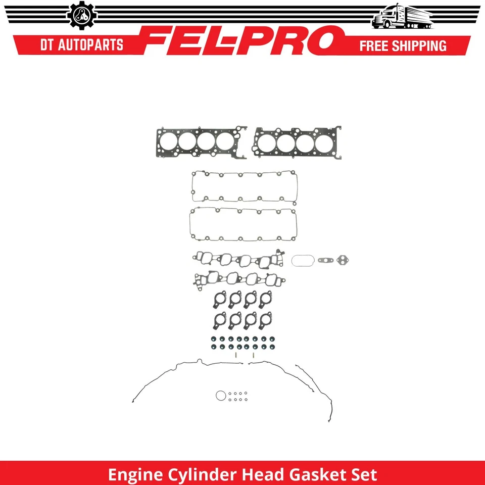 Juego de juntas de culata de motor V8 de 5,4 L Fel-Pro para Ford E-250 2003 Foto 1 de 1