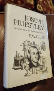 Joseph Priestly, Biography by F.W. Gibbs, 1st, HBDJ, 1967, Illustrated - Imagen 1 de 7