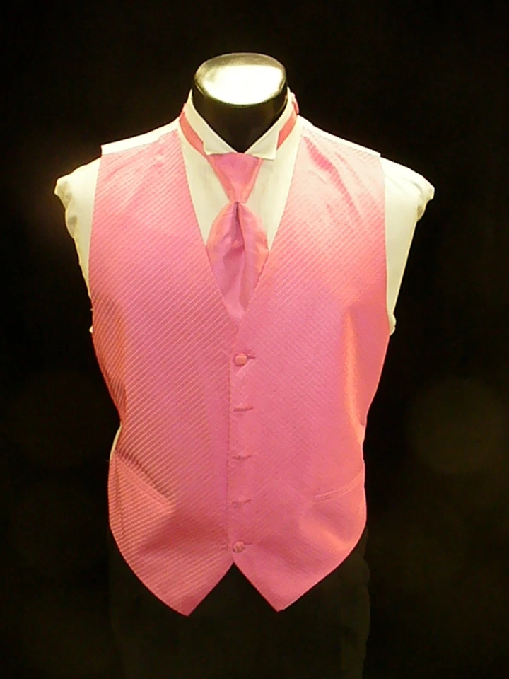 Formal Vest Full Back - Bubble Gum Vest VF845 - Image 1 of 1
