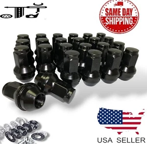 32 14X2 BLACK FORD EXCURSION F250/350 SUPER DUTY HD OEM/FACTORY STYLE LUG NUTS - Picture 1 of 4