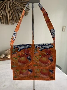 Kool-Aid Jammers Pop Art Hand Bag, Artisan Handmade, Orange Metallic Unique - Imagen 1 de 7