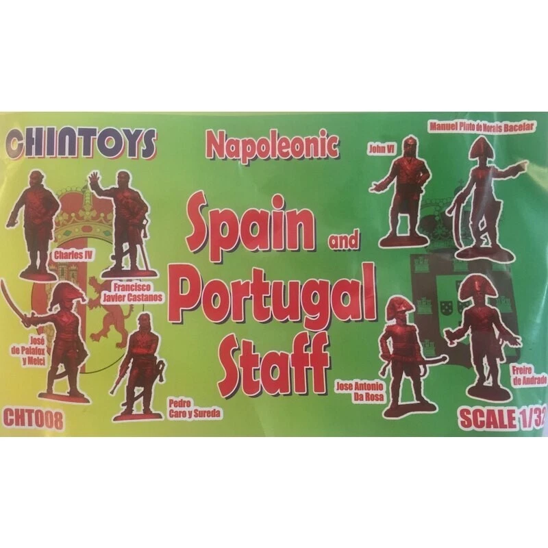 CHINTOYS CHT008 NAPOLEONIC WARS SPAIN & PORTUGAL STAFF (COLORS VARY) - Image 1 of 1