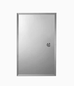 Croydex WC846005 Trent Stainless Steel Lockable Medicine Cabinet - Picture 1 of 10