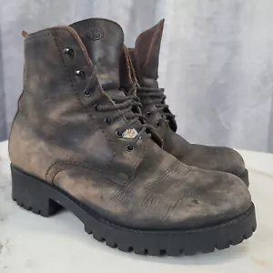 Havana Joe Panama Jack Lack Up Combat Boots Women's 7.5 - Picture 1 of 13
