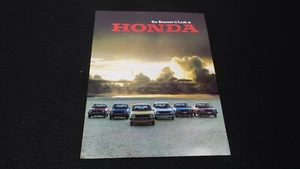 Vintage 1977 HONDA CAR Sales Brochure Civic CVCC Accord - Bild 1 von 4