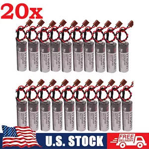 20X Brandneu Toshiba ER6VCT 3,6 V 2000mah SPS Akku mit kleinem JAE Stecker USA - Bild 1 von 4