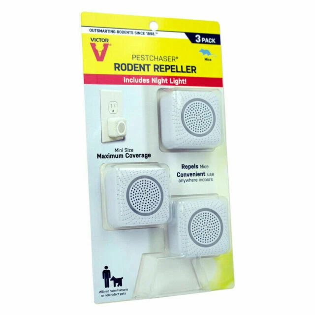 VICTOR PestChaser Rodent Reppeler - Pack of 3