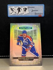 2022-23 Upper Deck Stature - #1 Wayne Gretzky - Edmonton Oilers