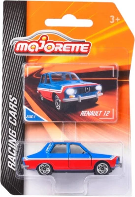 Renault 12 Dacia 1300 Rally Blue Red Majorette Racing Cars 210C 2023 1:64 Toy - Image 1 of 4