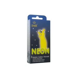 Condoms - Neon Phosphorescent Condoms x 6 - Picture 1 of 2