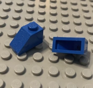 LEGO Parts 1x 3040a Slope 45 2 x 1 without Bottom Tub Blue Space 493 487 6970 - Picture 1 of 2