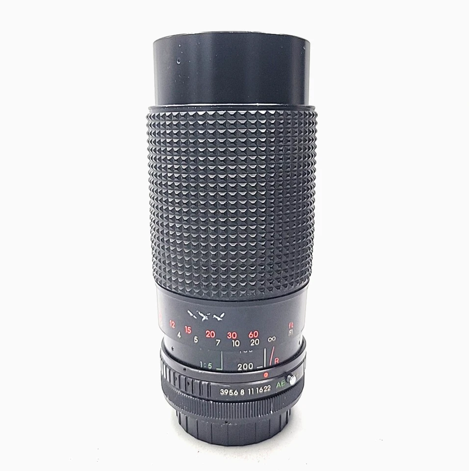 Albinar 80-200mm f/3.9 Telephoto Zoom Lens for Canon FD Mount SLR Film Camera - Image 1 of 3