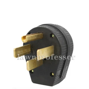 Fits NEMA 14-50P 4 Prong Dryer/Range Oven Stove Angle Plug 30-50 Amp 125/250V - Picture 1 of 10