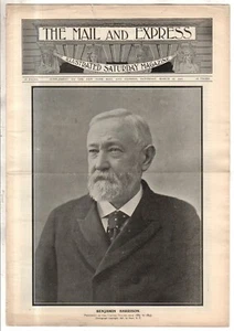 1901 Posta & Express Marzo 16 - Cinese Deaf Sordine ; Nome Ak ; Nyc Centerfold - Picture 1 of 1