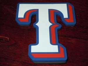 TEXAS RANGERS Vintage Thick 3D MLB RUBBER Baseball FRIDGE MAGNET Standings Board - Picture 1 of 1