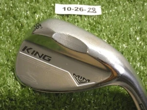 Cobra King MIM 56* Sand Wedge V Grind KBS Hi-Rev 2.0 125 Stiff Steel - Picture 1 of 5