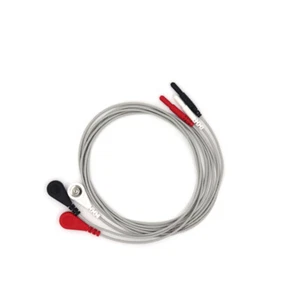 3 Lead ECG/EKG Machine leadwire,Snap,Holter Recorder DIN1.5 ECG Monitor Cable - Picture 1 of 12