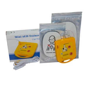 1 Stck. AED Trainer Mini Automatischer externer Defibrillator Erste-Hilfe-Kit auf Spanisch - Bild 1 von 7