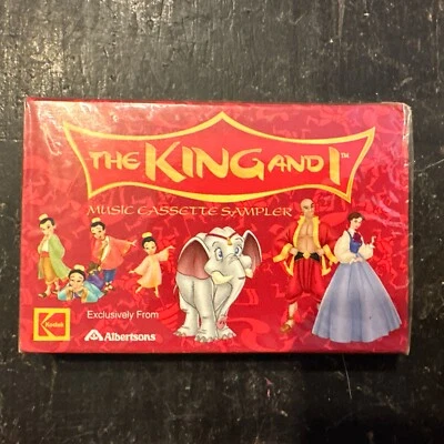 THE KING AND I GETTING TO KNOW YOU Sealed Music Cassette Sampler (1999) promo - Image 1 of 2