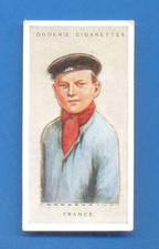 CHILDREN OF ALL NATIONS.No.16.FRANCE.OGDENS CIGARETTE CARD ISSUED 1924