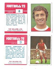 Panini - Top Sellers - Football 72 - Football 73 - Choose From List (T1)