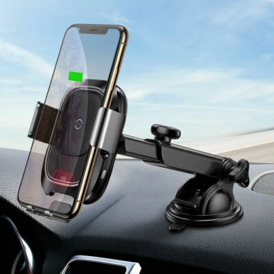 Baseus Infrared Sensor Automatic Wireless Charger for  Samsung Huawei Xiaomi - Image 1 of 4